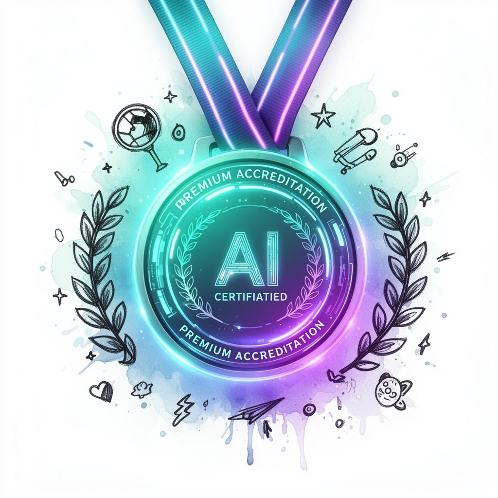 Accredited AI certification badge
